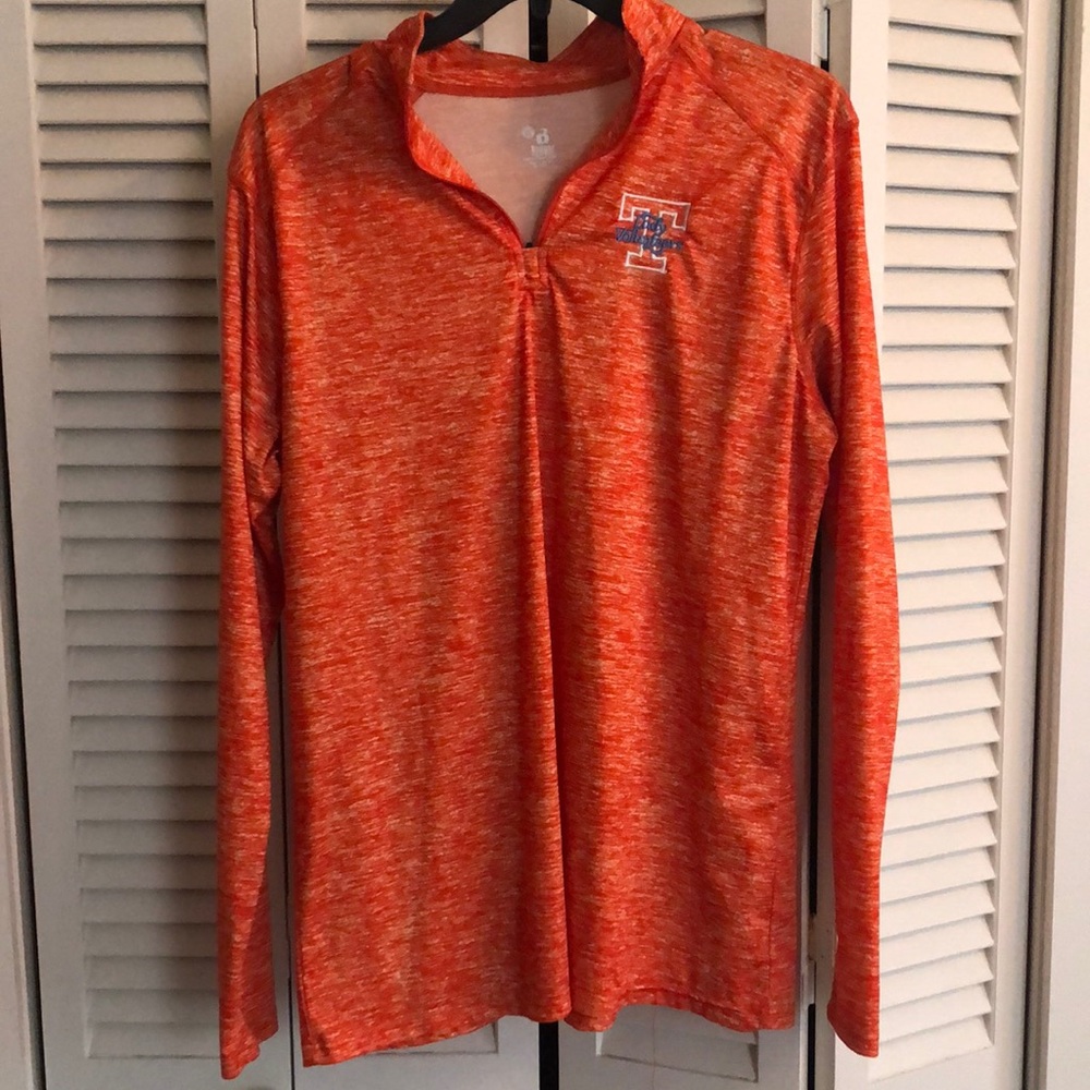 University of Tennessee Lady Volunteers logo 1/4 zip long sleeve pullover 2XL